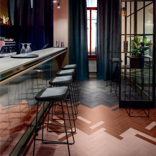 底特律透心純色磚