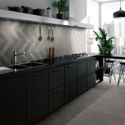 底特律透心純色磚