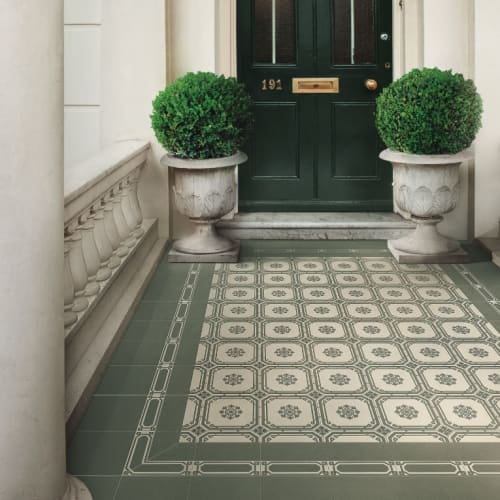 英式古典八角花磚-皇家花磚