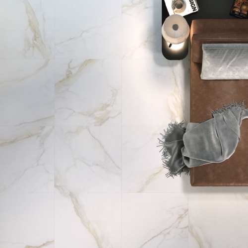 米蘭黃金白大理石磁磚