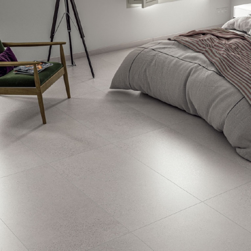 薩雷諾清水模磁磚-銀灰白