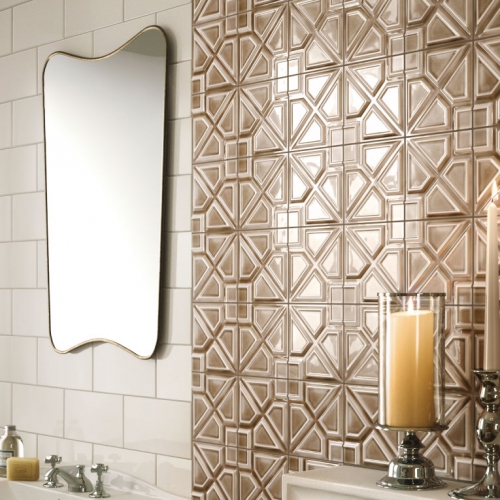 歐洲古典海棠花紋手工磚