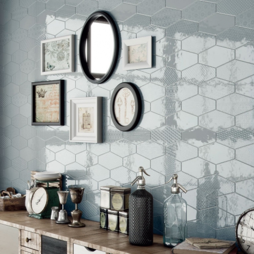 維也納亮釉六角磚