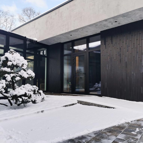 頂級外牆磚-極炭黑