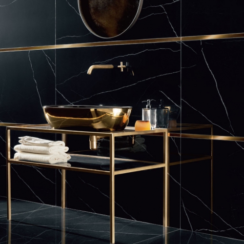 佛羅倫斯黑白根大理石磁磚