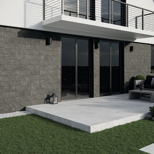 漢諾威石紋外牆磚-玄武黑