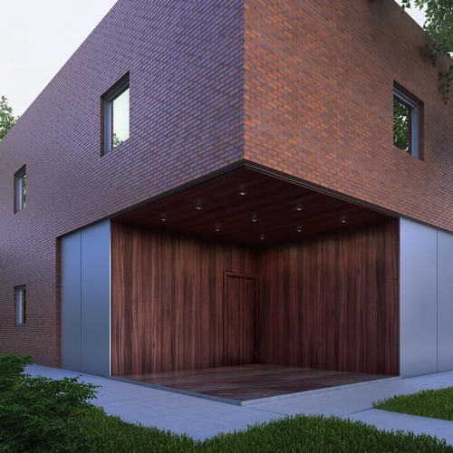 布魯克林外牆磚-酒窖紅