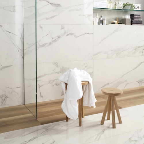 雕刻白大理石磁磚