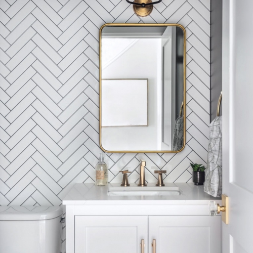 伊佩爾地鐵磚-人字拼