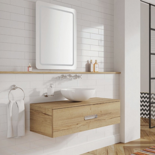 伊利諾抗菌地鐵磚-極簡白