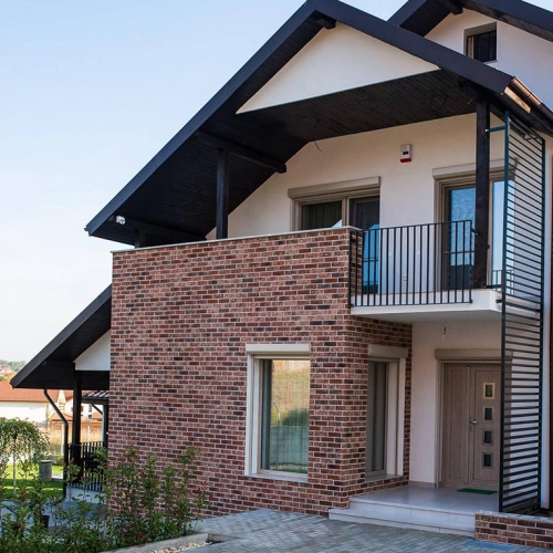 復古老磚紅文化磚