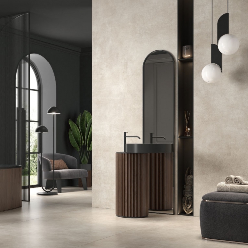 沃特清水模大板磚-侘寂米-霧面