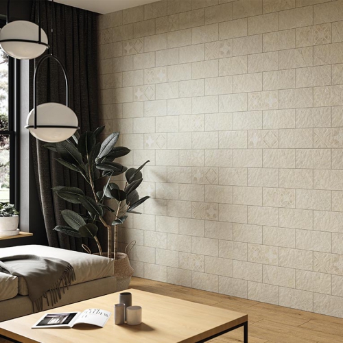 漢諾威石紋外牆磚-砌岩白