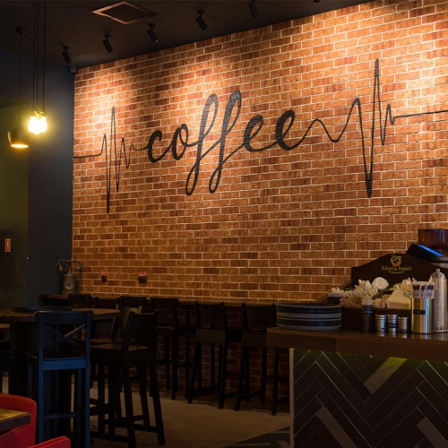 布魯克林外牆磚-夕陽琥珀