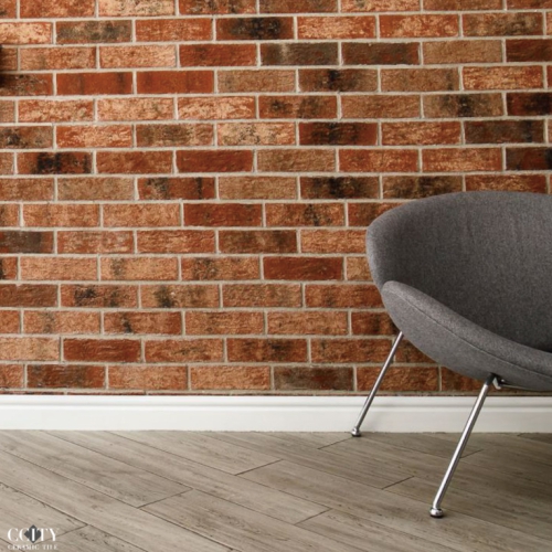 復古老磚紅文化磚