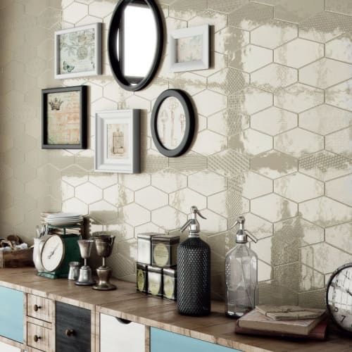 維也納亮釉六角磚