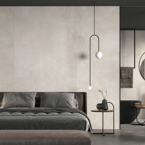 沃特清水模大板磚-侘寂白-霧面