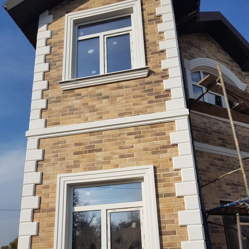 默爾斯文化外牆磚-琥珀棕