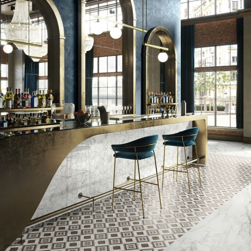 奈爾斯鏤雕木紋花磚