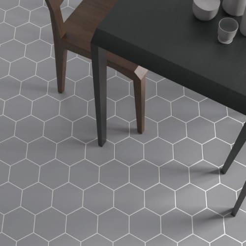 格琳娜六角純色磚