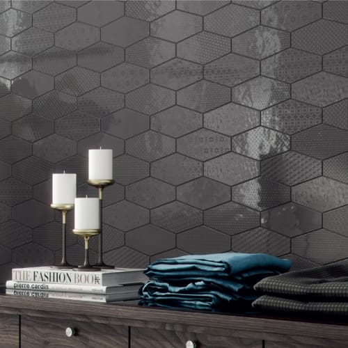 維也納亮釉六角磚