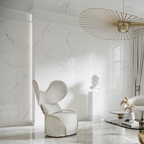 多利姆大理石磁磚-極簡亮白