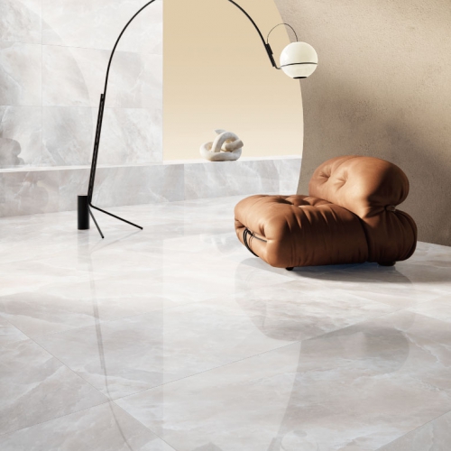 波利諾大理石磁磚-幻夢白