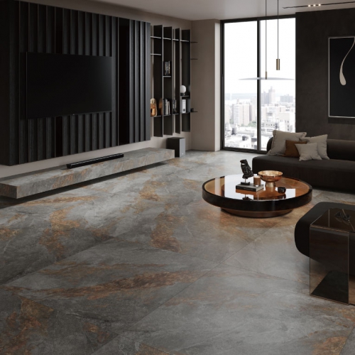 哈洛爾石紋鏽磚-銹石灰