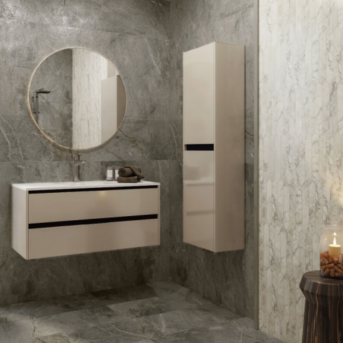 奧爾達石紋磚-岩霧黑