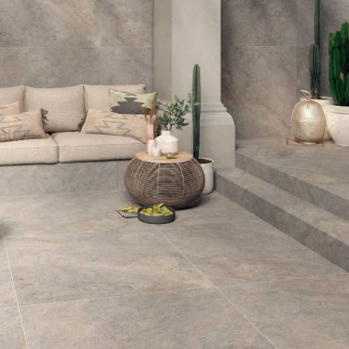 沙特爾石紋磚-砂紋灰