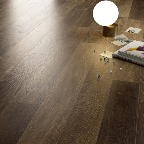 梅爾菲木紋磚-黑胡桃棕