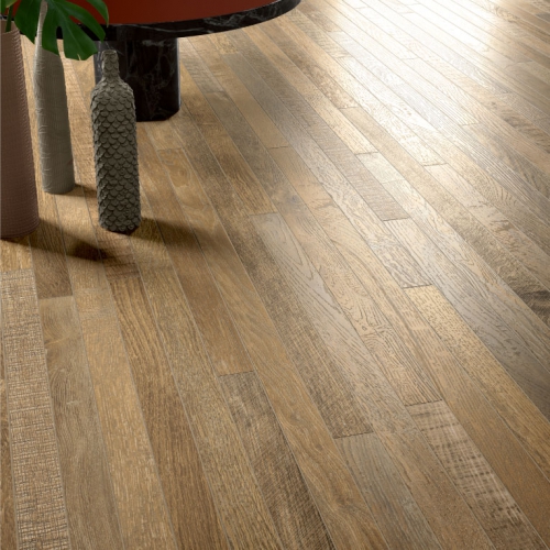 梅爾菲細長木紋磚-松木暖棕