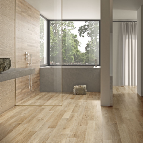 梅爾菲木紋磚-杉木淺棕