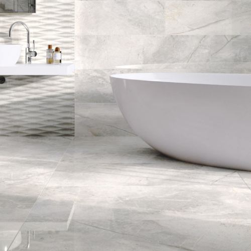 克拉科夫石紋磁磚-岩霧白