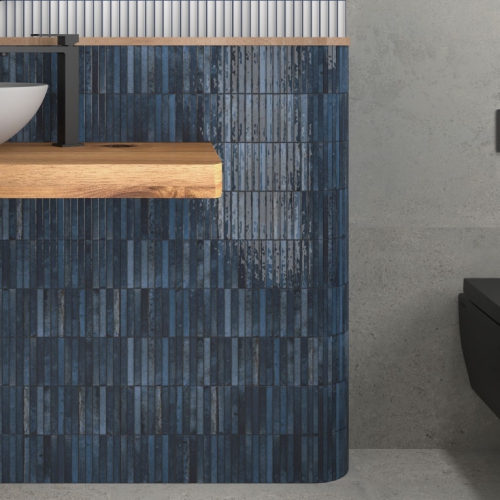 卡法蒂馬賽克地鐵磚-蔚洋藍