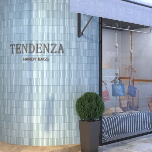 卡法蒂馬賽克地鐵磚-靚水藍