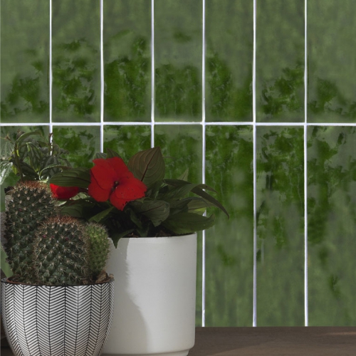 莫瑞斯釉彩壁磚-帝王綠