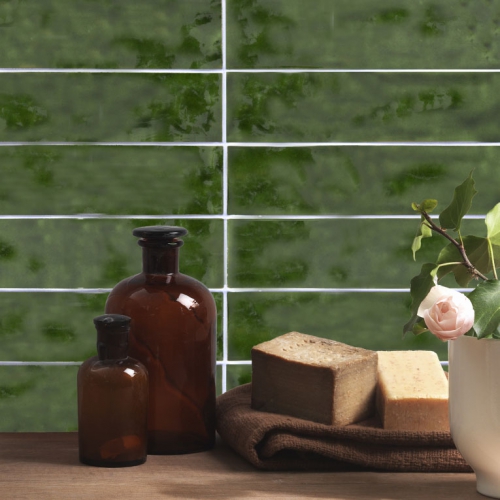 莫瑞斯釉彩壁磚-帝王綠