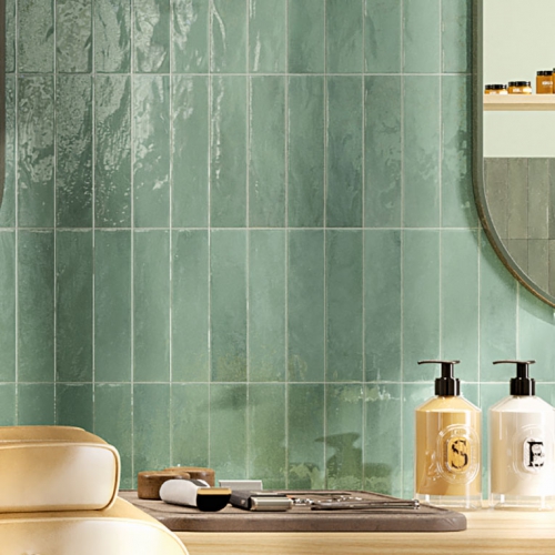 西恩納釉彩地鐵磚-琉璃綠