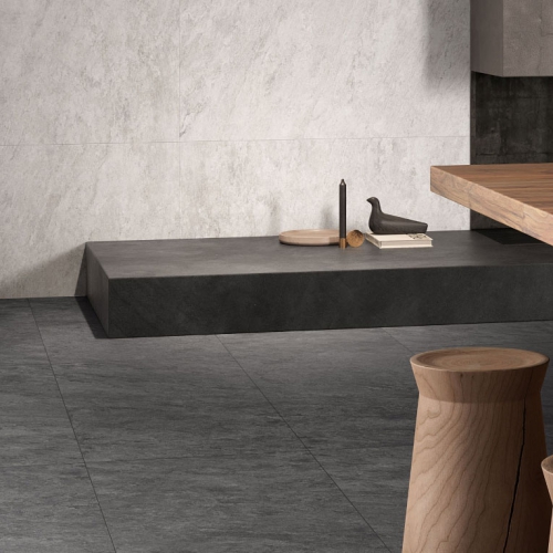 拉蒂納石紋磚-深岩黑