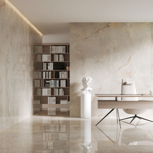 列斯特大理石薄板磚-珍珠玉-亮面