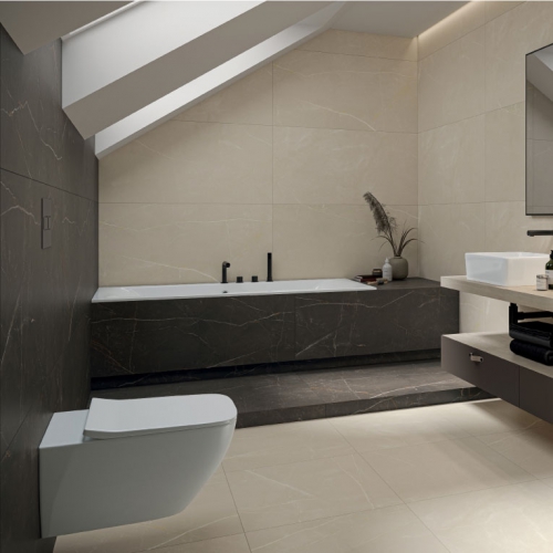 薩沃納石紋磚-鉑金棕