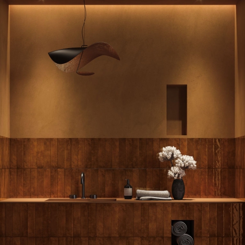 艾希特窯變地鐵磚-珊瑚紅