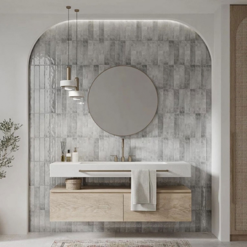 艾希特窯變地鐵磚-日暮灰