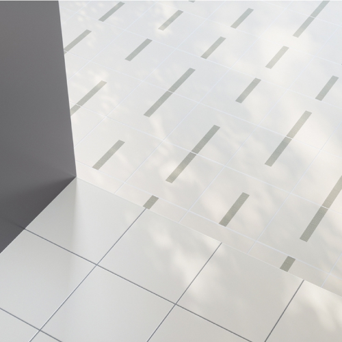 波蒂奇線條花磚-沐光灰