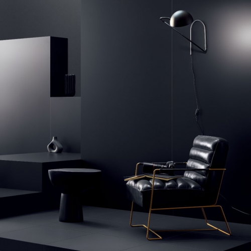 蒙德里安純色透心磚-宙黑