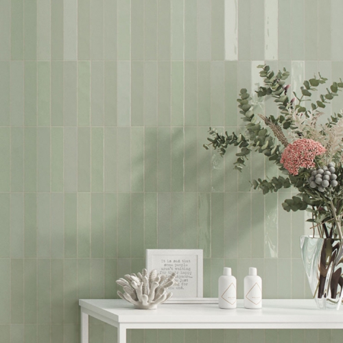 維默比地鐵磚-莫蘭迪綠