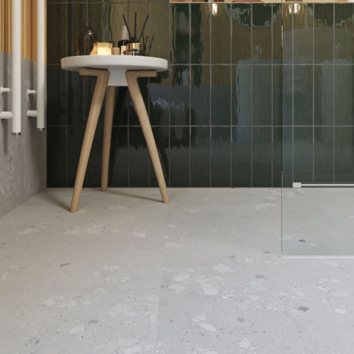 索梅羅水磨石磁磚-清溪白