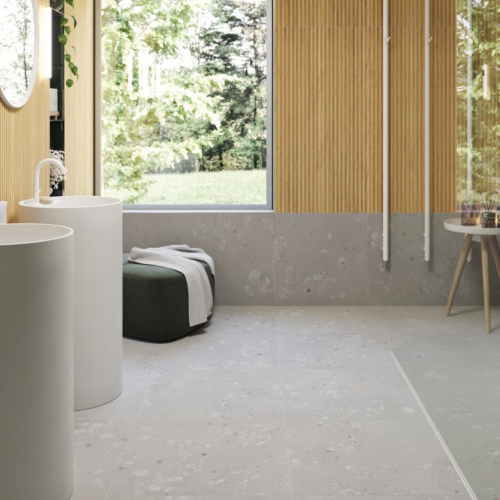 索梅羅水磨石磁磚-清溪白