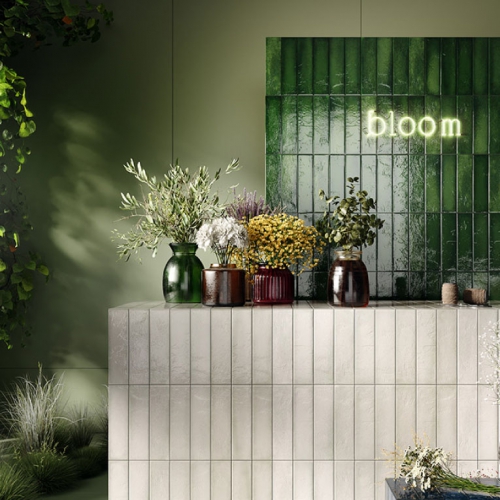 波爾沃地鐵磚-沐光白